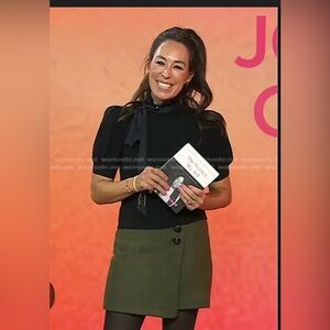 Sezane wool Buttoned Mini Skirt